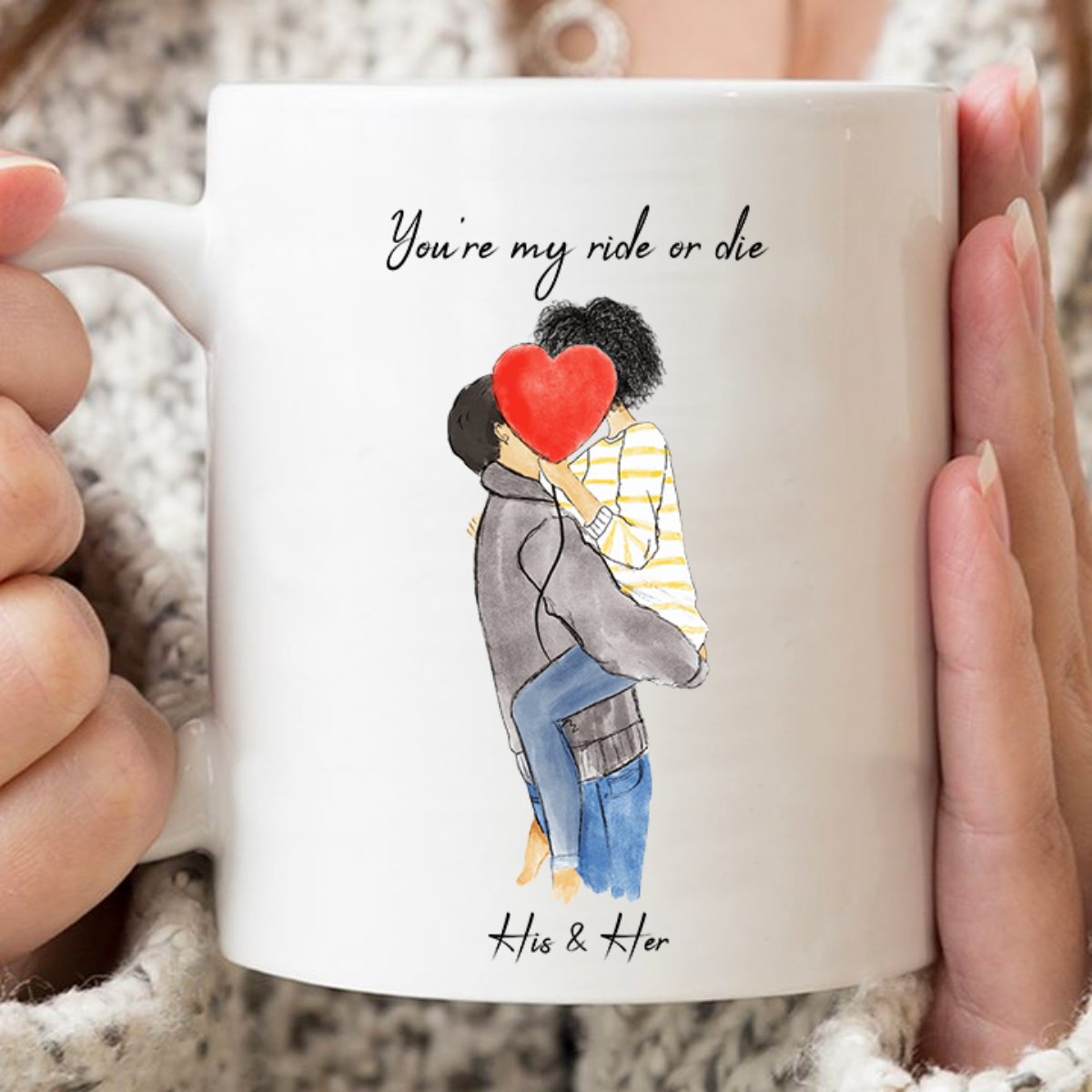 Personalized You're my Ride or Die Coffee Mug