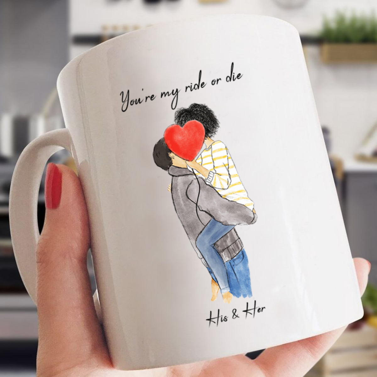Personalized You're my Ride or Die Coffee Mug