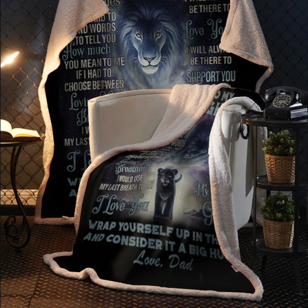 Wrap Yourself up in This and Consider a Big Hug Blanket