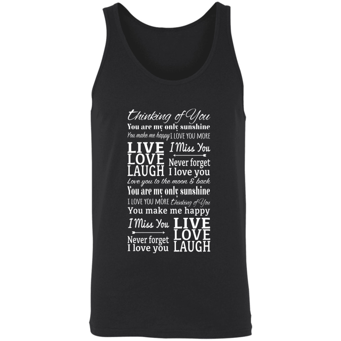 Thinking of You Never Forget I Love You Apparel