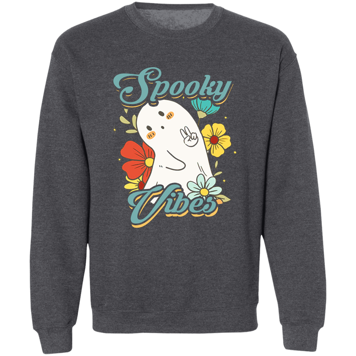Spooky Vibes Pullover Sweatshirt