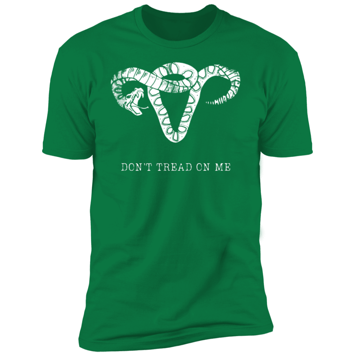 Don't Tread On Me Uterus Unisex T-shirt