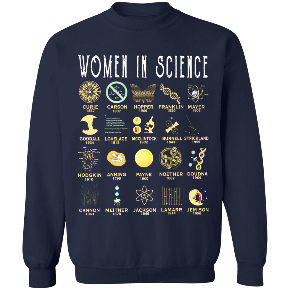 Women in Science Apparel