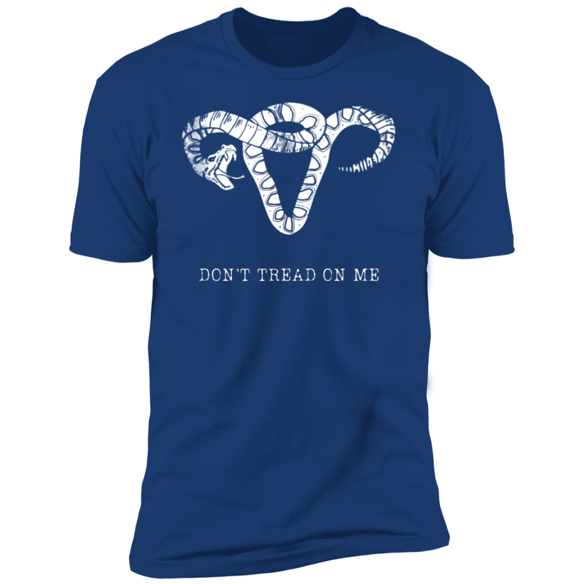 Don't Tread On Me Uterus Unisex T-shirt