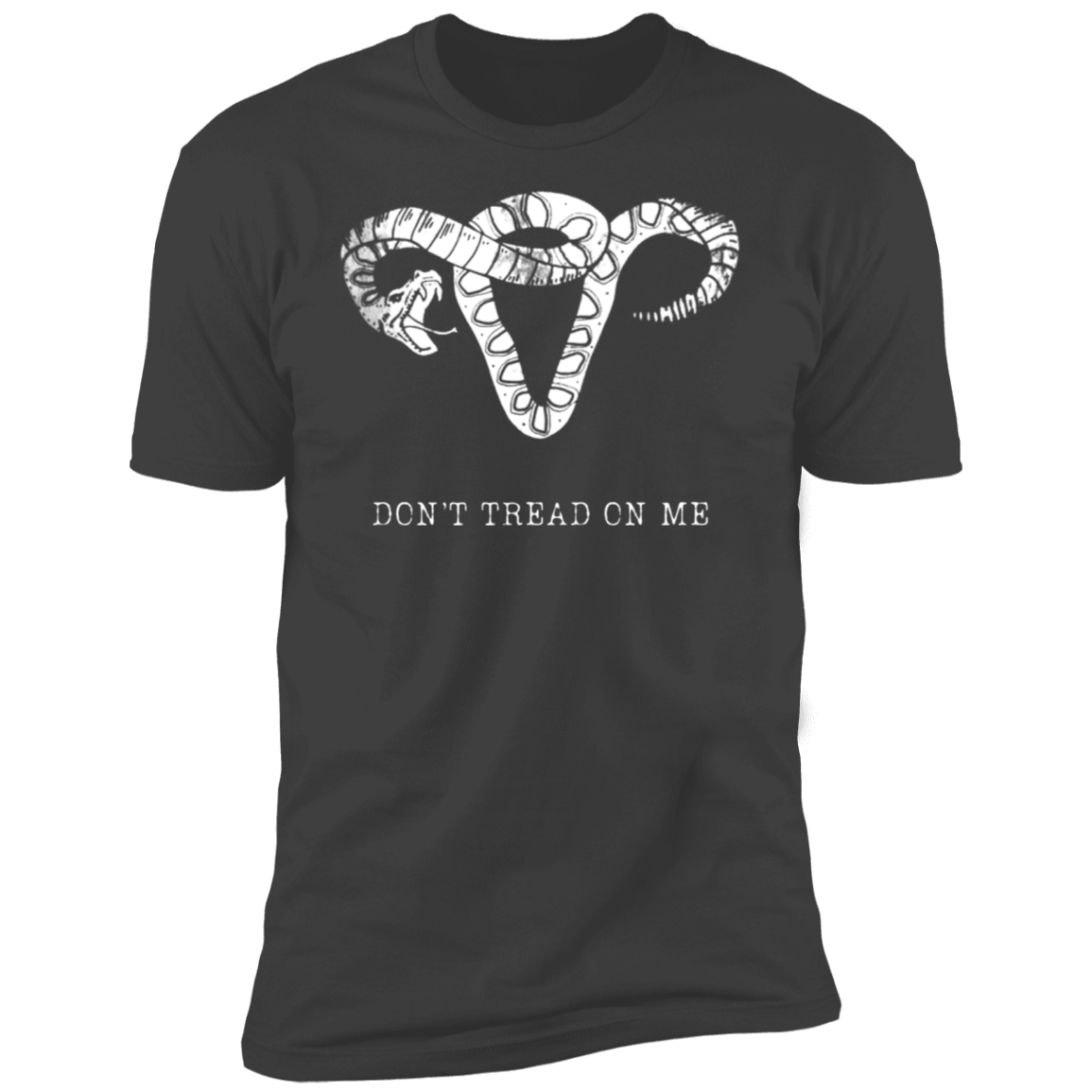 Don't Tread On Me Uterus Unisex T-shirt