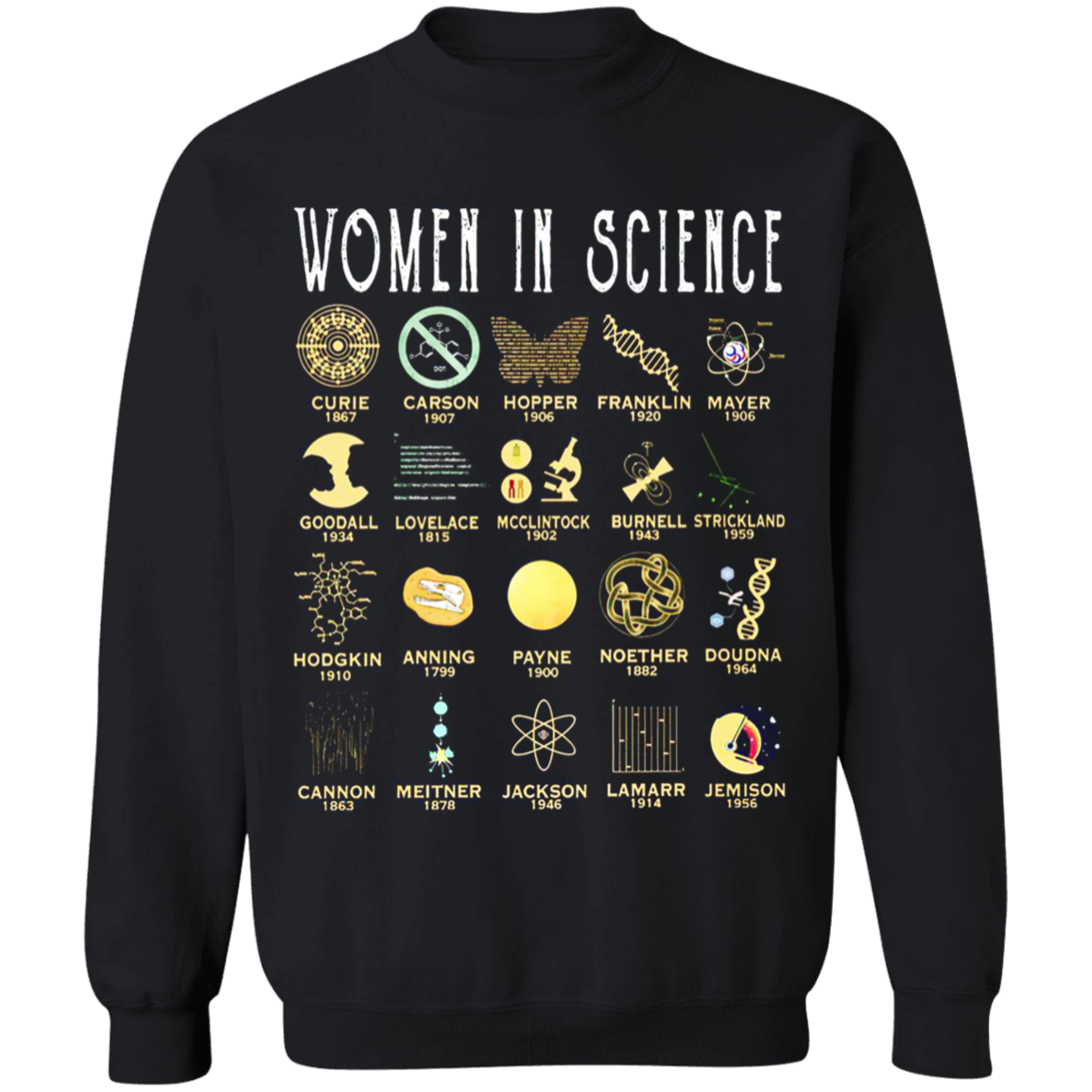 Women in Science Apparel