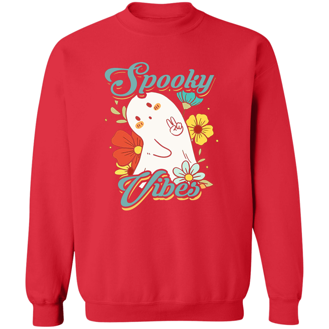 Spooky Vibes Pullover Sweatshirt