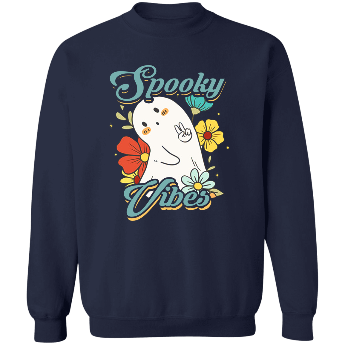 Spooky Vibes Pullover Sweatshirt