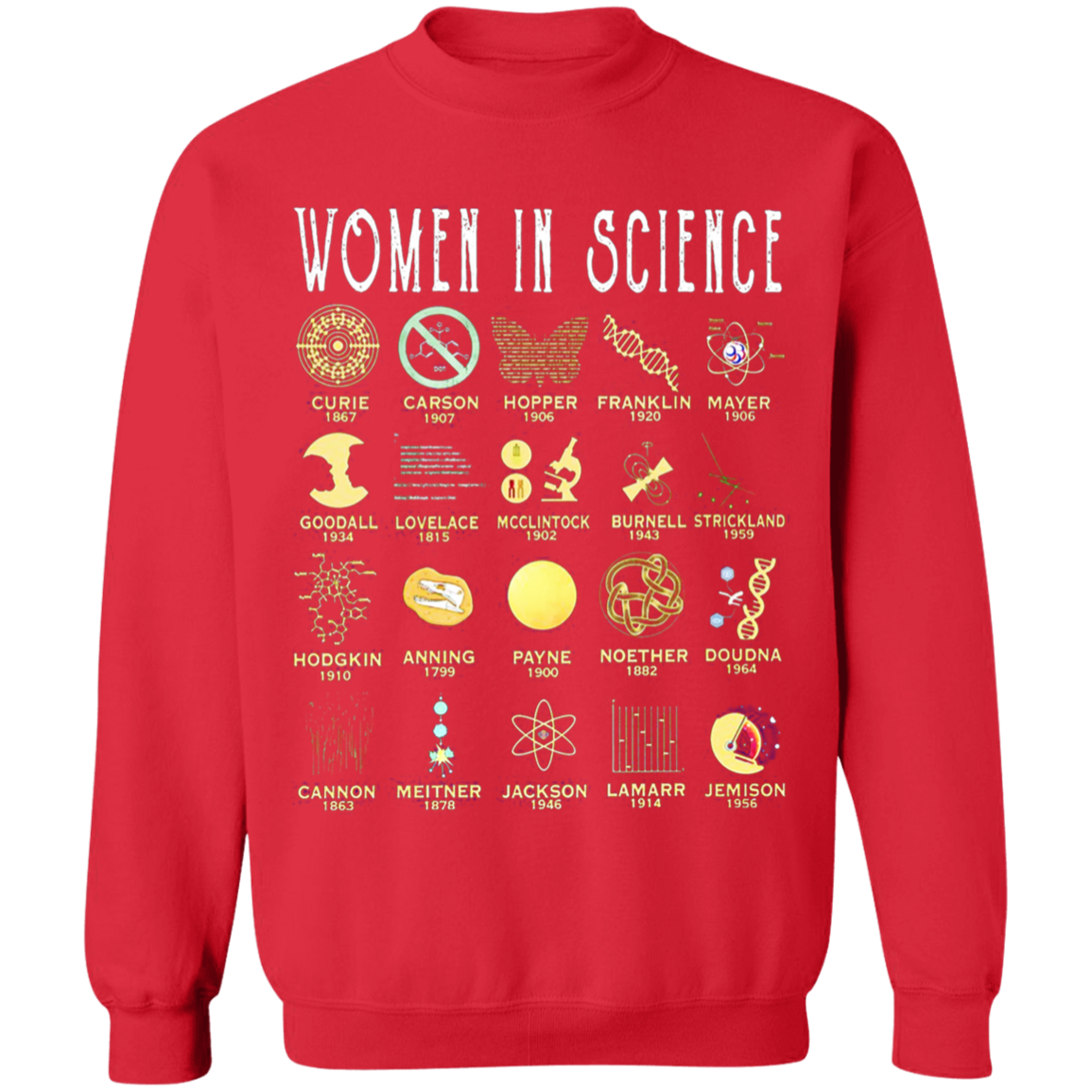 Women in Science Apparel