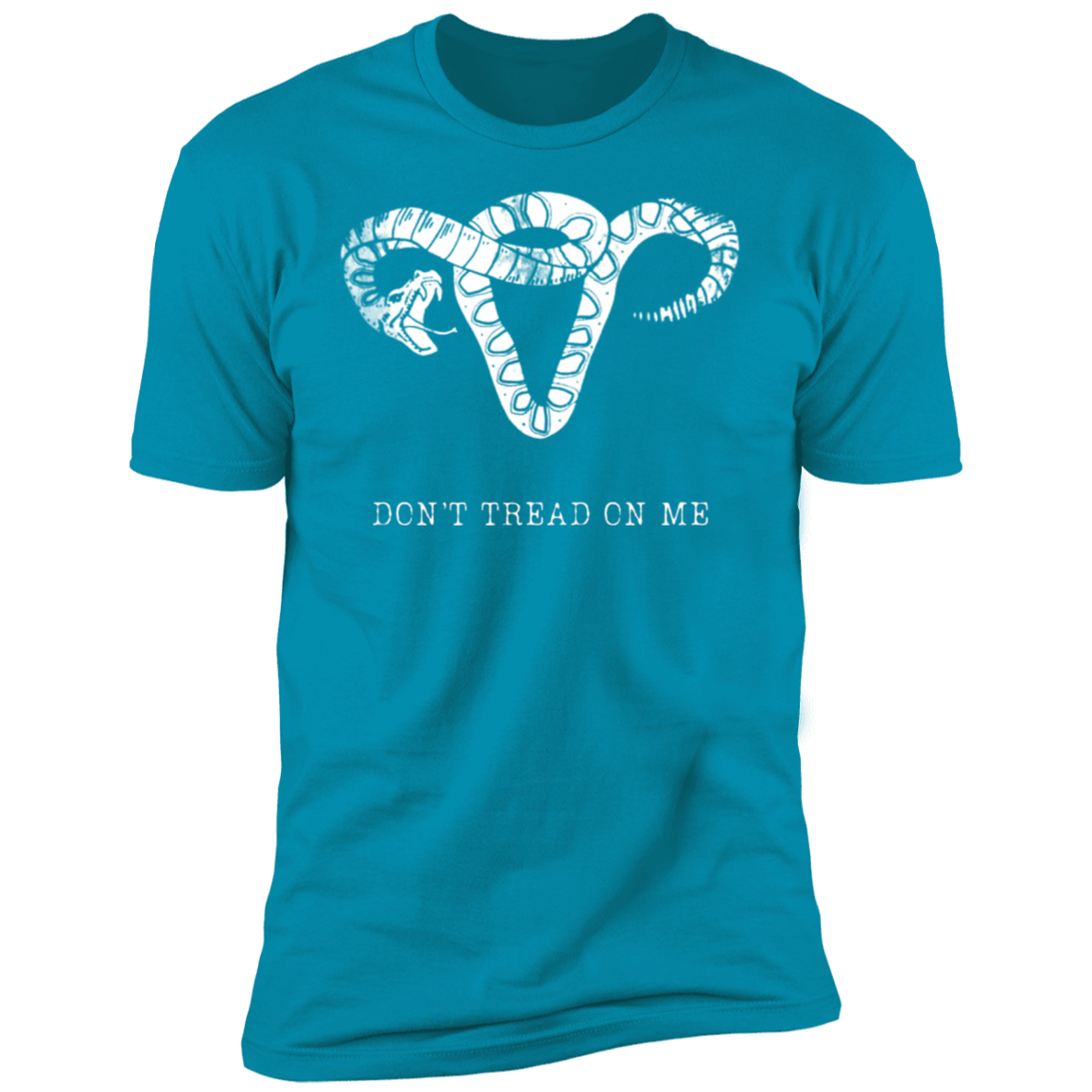 Don't Tread On Me Uterus Unisex T-shirt