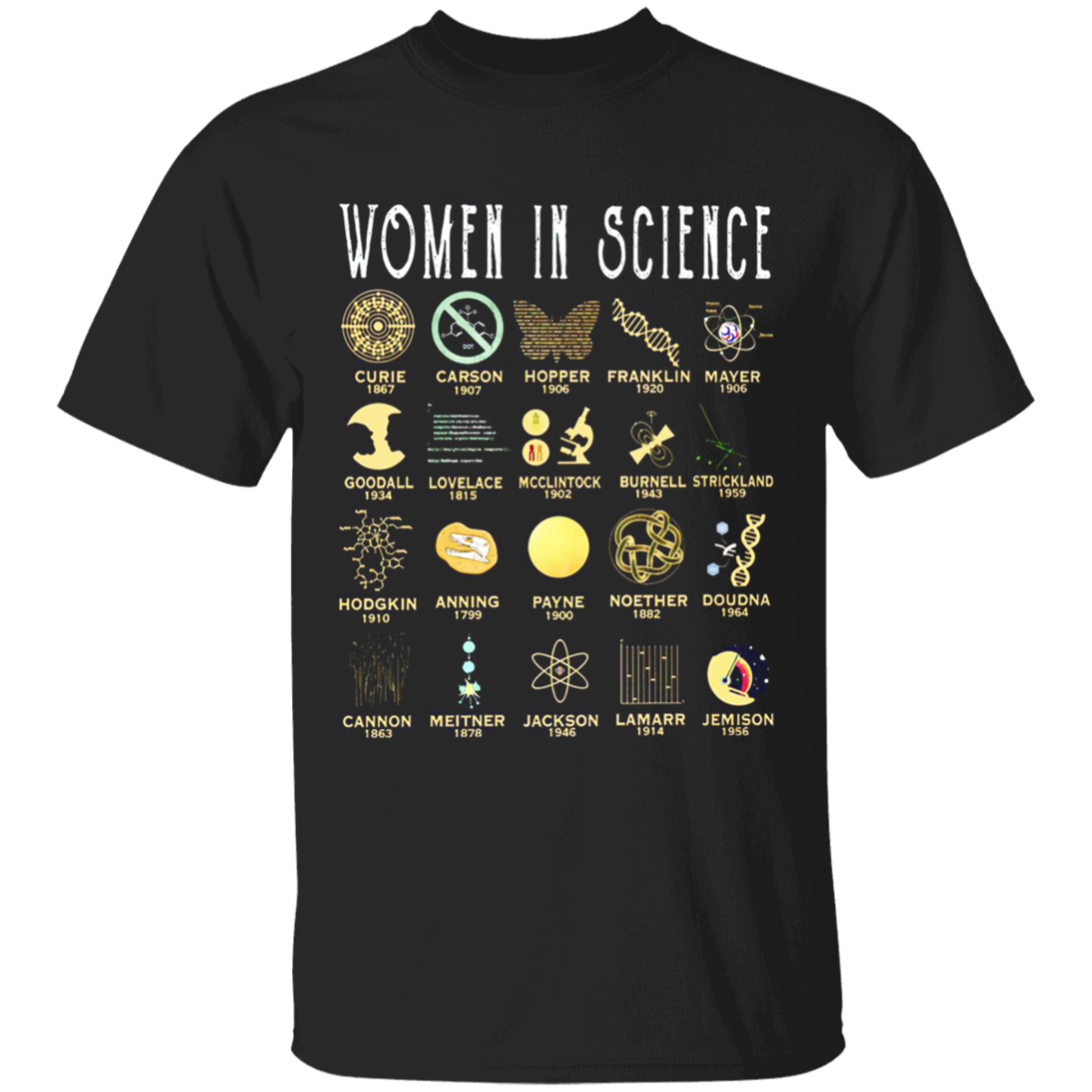 Women in Science Apparel