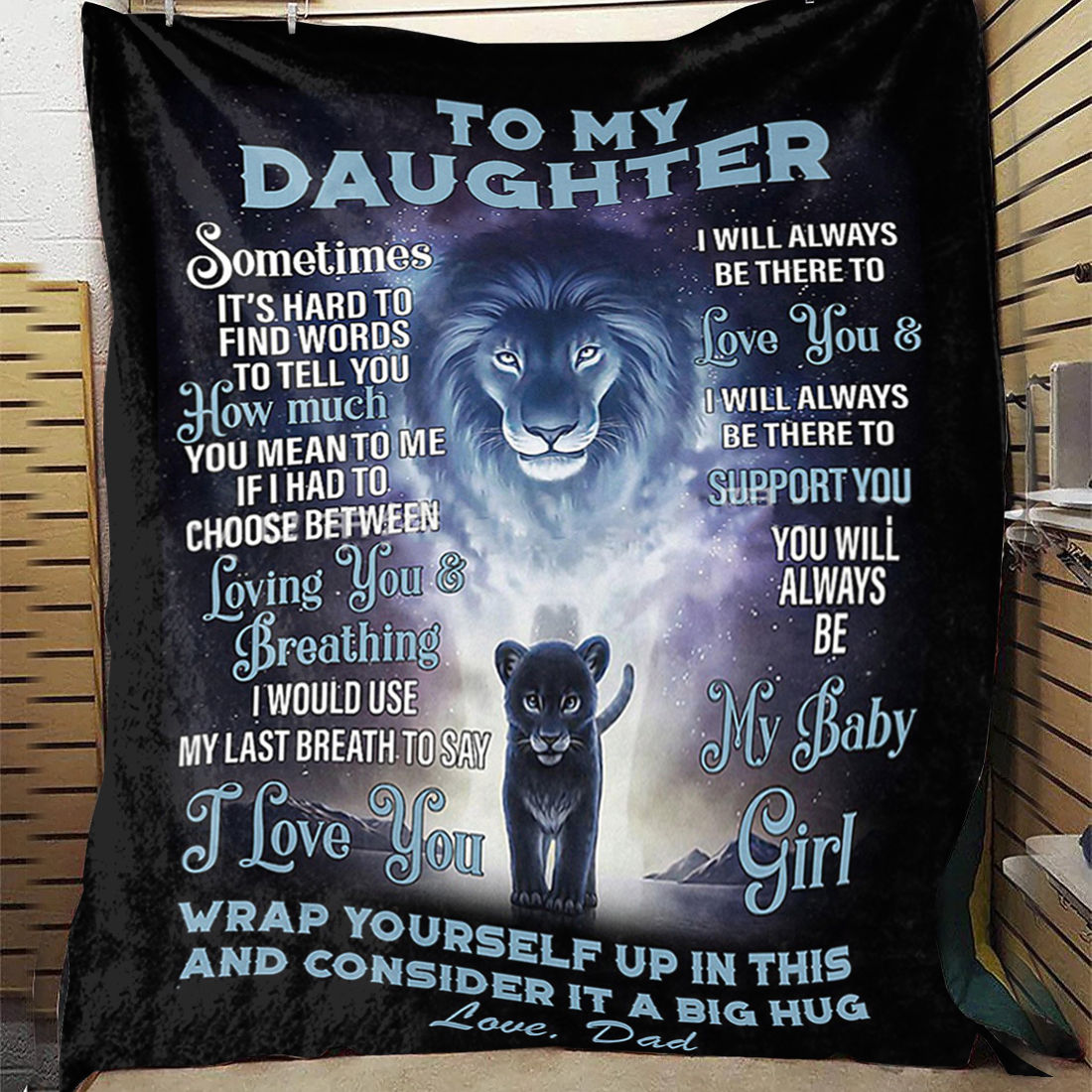 Wrap Yourself up in This and Consider a Big Hug Blanket