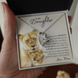 To My Daughter | Lioness Forever Heart Necklace šš