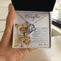 To My Daughter | Lioness Forever Heart Necklace šš