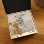 To My Daughter | Lioness Forever Heart Necklace šš