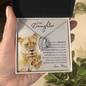 To My Daughter | Lioness Forever Heart Necklace šš