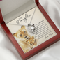 To My Daughter | Lioness Forever Heart Necklace šš