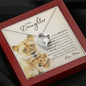 To My Daughter | Lioness Forever Heart Necklace šš
