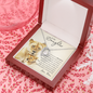 To My Daughter | Lioness Forever Heart Necklace šš