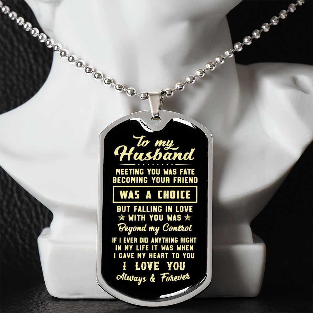 To My Husband | I Gave My Heart to You