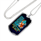 Pain Is Acceptable Quitting Is Not Dog Tag