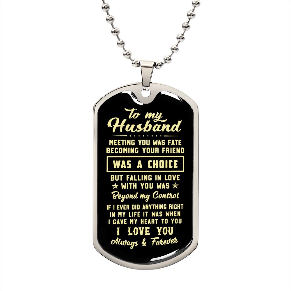 To My Husband | I Gave My Heart to You