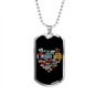 To My Wife | I Love You (Dog Tag)