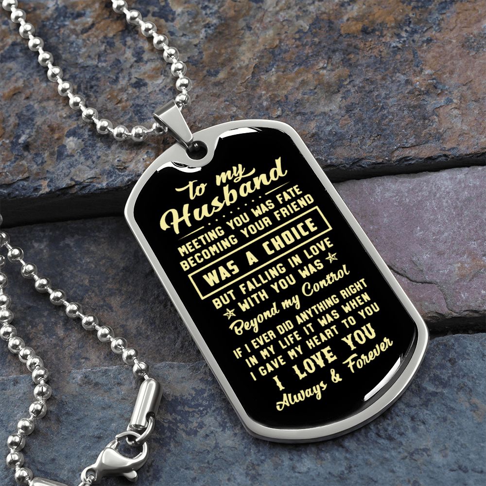 To My Husband | I Gave My Heart to You