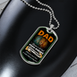 Dad Knows A Lot (Luxury Dog Tag)