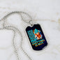 Pain Is Acceptable Quitting Is Not Dog Tag