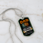 Dad Knows A Lot (Luxury Dog Tag)