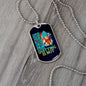 Pain Is Acceptable Quitting Is Not Dog Tag