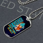 Pain Is Acceptable Quitting Is Not Dog Tag