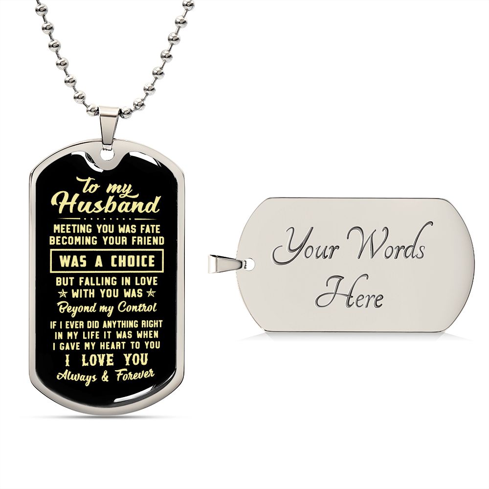 To My Husband | I Gave My Heart to You