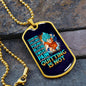 Pain Is Acceptable Quitting Is Not Dog Tag