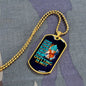 Pain Is Acceptable Quitting Is Not Dog Tag