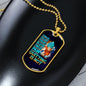 Pain Is Acceptable Quitting Is Not Dog Tag