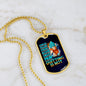 Pain Is Acceptable Quitting Is Not Dog Tag