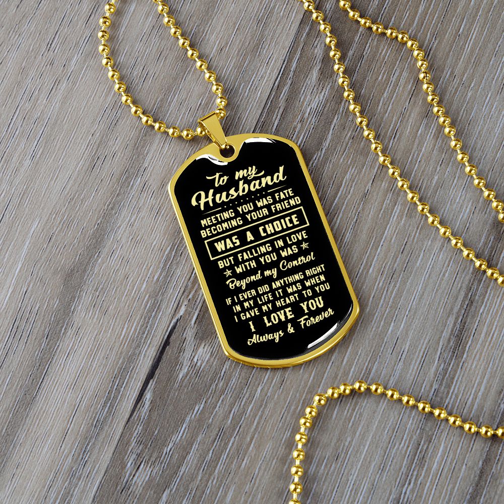 To My Husband | I Gave My Heart to You