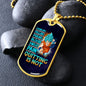 Pain Is Acceptable Quitting Is Not Dog Tag