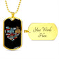 To My Wife | I Love You (Dog Tag)