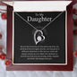 To my Daughter | We are Family Forever Love Necklace