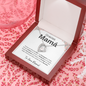Gracias Mama' Consejo Necklace | Thank You Mama' Love Necklace