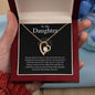 To my Daughter | We are Family Forever Love Necklace