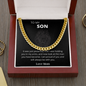 To MY SON | CUBAN NECKLACE