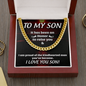 To My Son | It Has Been An Honor