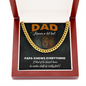 Dad Knows A Lot (Cuban Link Chain Necklace)