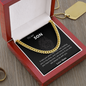 To MY SON | CUBAN NECKLACE