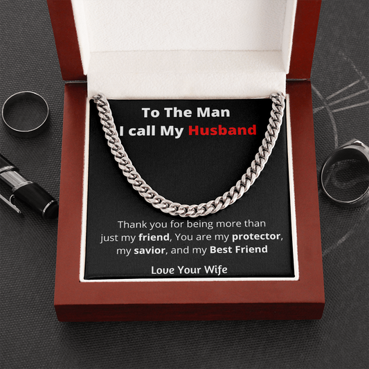 To the Man I call my Husband | Cuban Chain