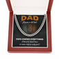 Dad Knows A Lot (Cuban Link Chain Necklace)